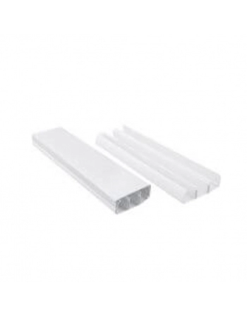 CANALETA PLUZIE C/DIVI 50X20X2M BCO 9161 (T)