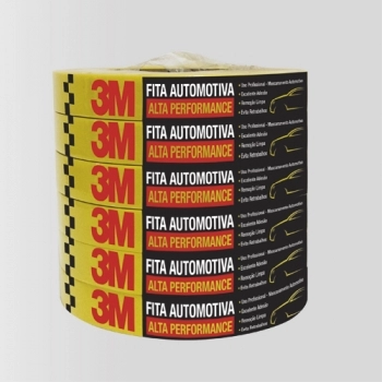 FITA CREPE 3M AUTOMOTIVA AM 18X50 ALTA PERFORMANCE REF HC000660536