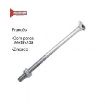 PARAFUSO JMC FRANCES ZI (45) 3/8 X 1 C/ PORCA