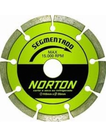 DISCO DIAMANT. NORTON CLASSIC SEGMENT 4 1/2\\\\\\\" - 110