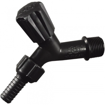 TORNEIRA HERC JARDIM 1/2 PTO C/BICO E ADAP 3/4 REF 1128 BLISTER