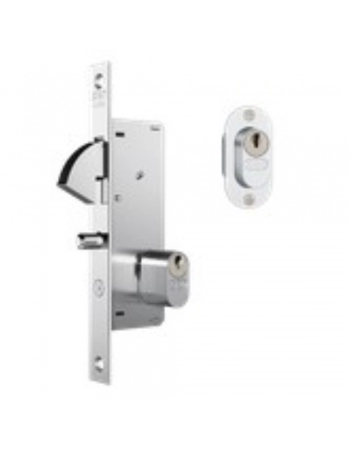 FECHADURA P/PORTA CORRER STAM 940 INOX