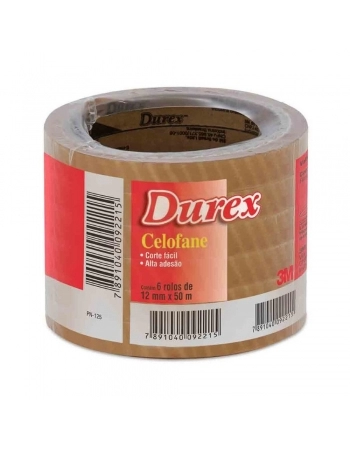 Fita Durex 3M Celofane 12mmX50m 5910
