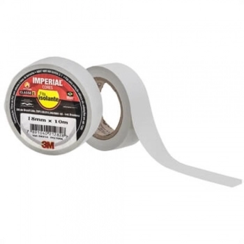 FITA ISOLANTE 3M IMPERIAL 18X10M BCO REF HB004298004