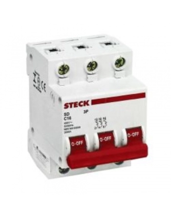 DISJUNTOR STECK (25) DIN TRIP 20A C*