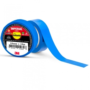 FITA ISOLANTE 3M IMPERIAL 18X10M AZ REF HB004297980