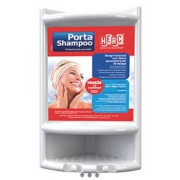 PORTA SHAMPOO HERC DE CANTO BCO REF 4010