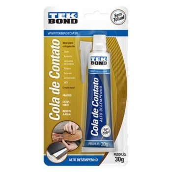 COLA CONTATO TEKBOND (01) 30G BLISTER REF 69957367252