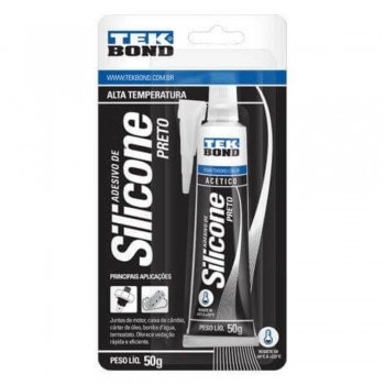 SILICONE ACETICO TEKBOND ALTA TEMPERATURA PT 50GR REF 69957321915.