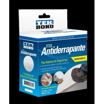 FITA ANTIDERRAPANTE TEKBOND 50X5 TRANSP. REF 78072708139