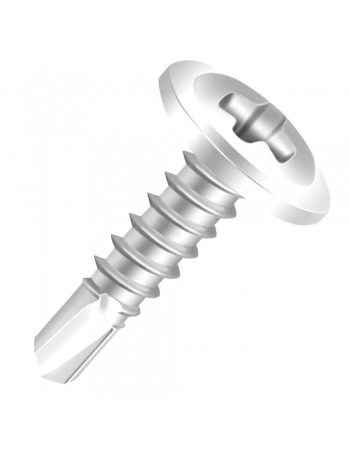 PARAF FORRO A/BR CISER FLANG PH4,2X13 (T)