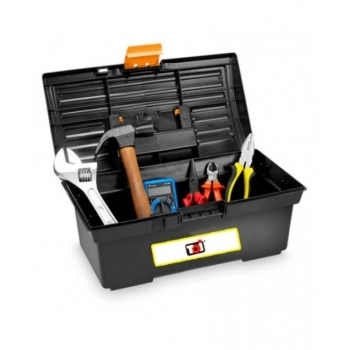 CAIXA FERRAMENTAS 1-TOI PLAST C/BAND 19\"