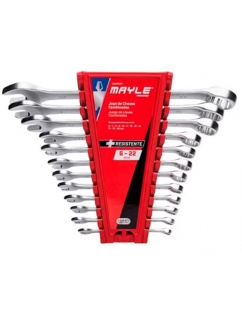 JOGO CHAVE COMB MAYLE 6 A 22MM CR-V
