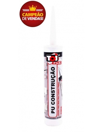 COLA SELANTE MASSA PU 1-TOIFLEX CONSTRUÇÃO 400GR PTO