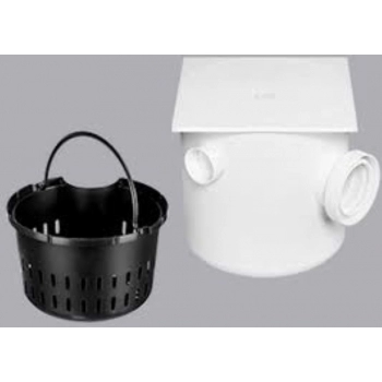 CAIXA SIFONADA HERC BCO QDA 250X250X75/100 REF 2309