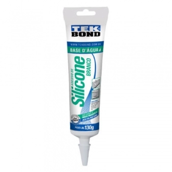 SILICONE TEKBOND BCO BASE D´AGUA 130GR REF 69957326986