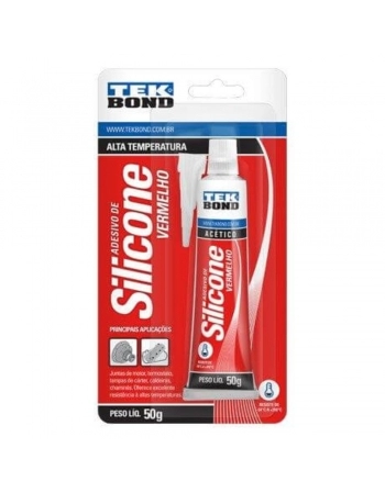 COLA SILICONE TEKBOND ALTA TEMP 50GR VM