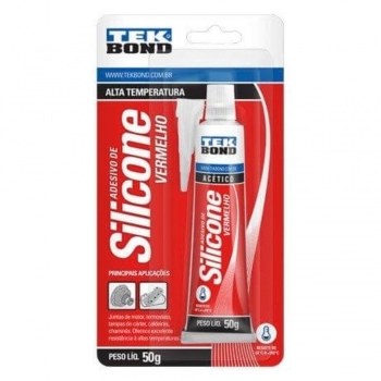 SILICONE ACETICO TEKBOND ALTA TEMPERATURA VM 50GR REF 69957321910