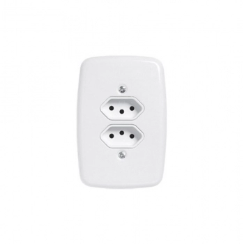 CONJ PLUZIE IDEA BCO 2 TOMA 20A 3214