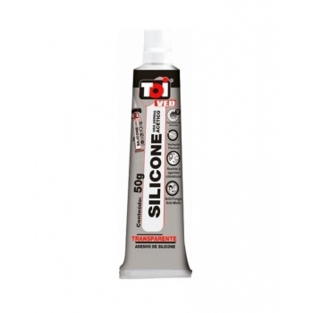 SILICONE ACETICO 1-TOIVED COLMEIA TRANSP/INCOL 50GR