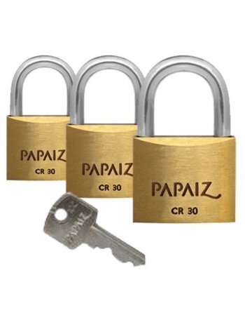 CADEADO PAPAIZ (12) 30 MM SEG.IGUAIS