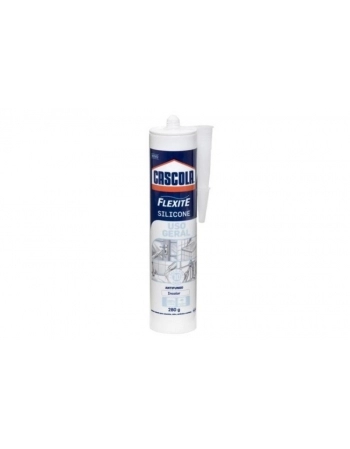 SILICONE FLEXITE CASCOLA 252GR TRANSP