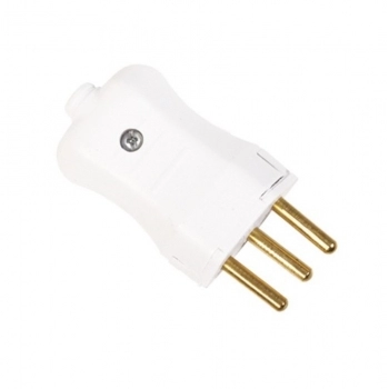 PINO PLUZIE MACHO 2P+T BCO 10A 9216