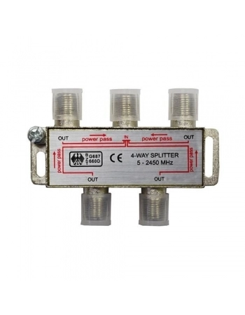 DIVISOR TV FOXLUX 1X4 5-900MHZ *
