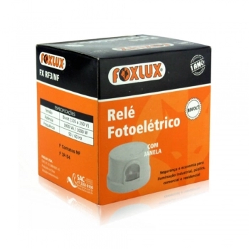 RELE FOTOELETRICO FOXLUX CZ BIVOLT