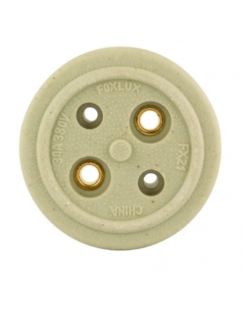 TOMADA PORC FOXLUX 30A 2 POLOS FX 21 *