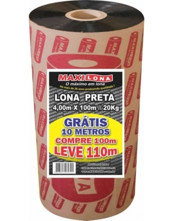 LONA PLASTICA MAXILONA 4X100 30KG PT
