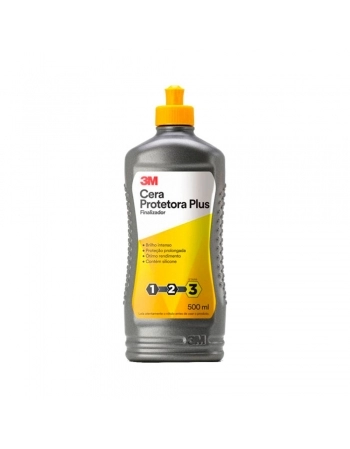 Cera Automotiva Protetora 3M Plus 500ml