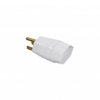 PINO ADAPTADOR PLUZIE REVER 2P+T 15A BCO 9289