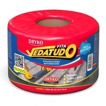 FITA MULTIUSO DRYKO VEDATUDO 10 CM X 10 MT