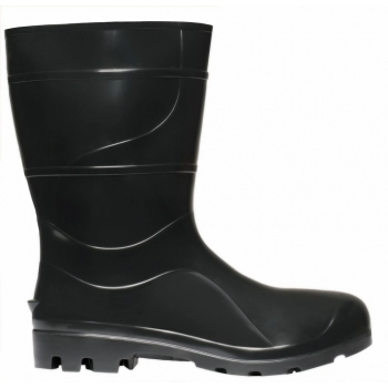 BOTA PVC CARTOM PTO S/FORRO 42