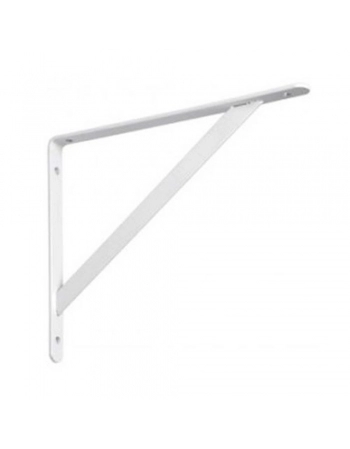 Suporte Mão Francesa para Prateleiras 3B 40 cm Pesado Branco