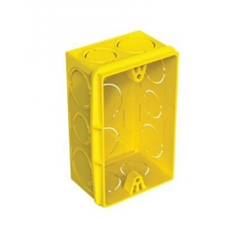 CAIXINHA LUZ 4X2 PVC PLUZIE AM 9100 REF 9100
