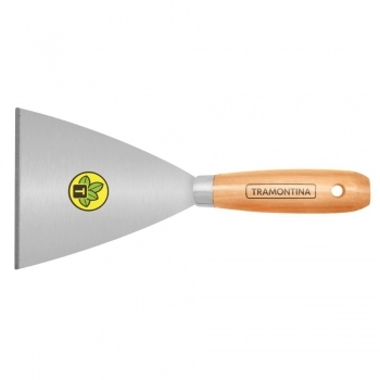 ESPATULA TRAMONTINA RIGIDA (04) 10CM C/MAD