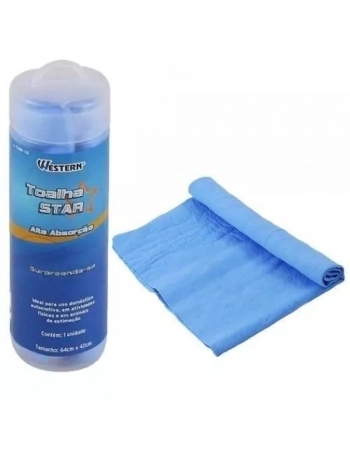 TOALHA STAR WESTERN 64 X 42CM*