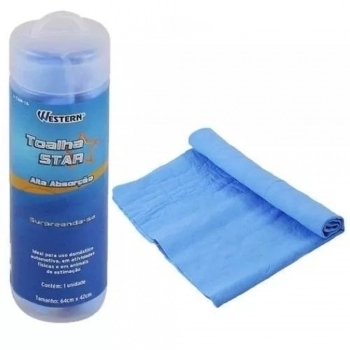 TOALHA STAR WESTERN 64 X 42CM