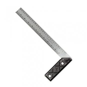 ESQUADRO 1-TOI CABO PLAST 14\" 35CM