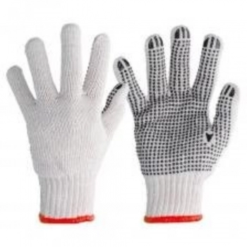LUVA PLASTCOR TRICO MALHA PIGMENTADA BCO 3 FIOS