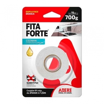 FITA DUPLA FACE ADERE FORTE COZINHA 24X1.5M