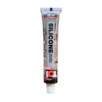 SILICONE ACETICO 1-TOIVED COLMEIA TRANSP/INCOL 50GR