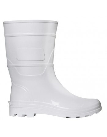 BOTA PVC CARTOM BCO C/FORRO 33/34 *