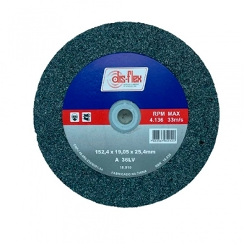 REBOLO DISFLEX 6X3/4 A-36 VITRIF