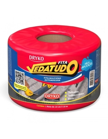 FITA MULTIUSO DRYKO VEDATUDO 10 CM X 10 MT