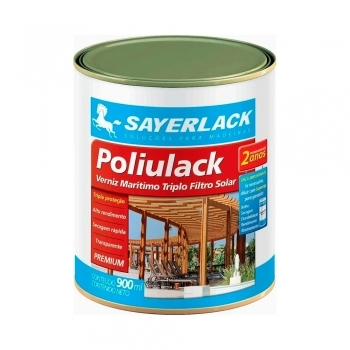 VERNIZ MARITIMO POLIULACK SAYER ACETINADO 900ML
