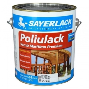 VERNIZ MARITIMO POLIULACK SAYER BRILH 225ML