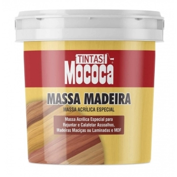 MASSA ACRILICA P/MAD MOCOCA MARFIM 350GR